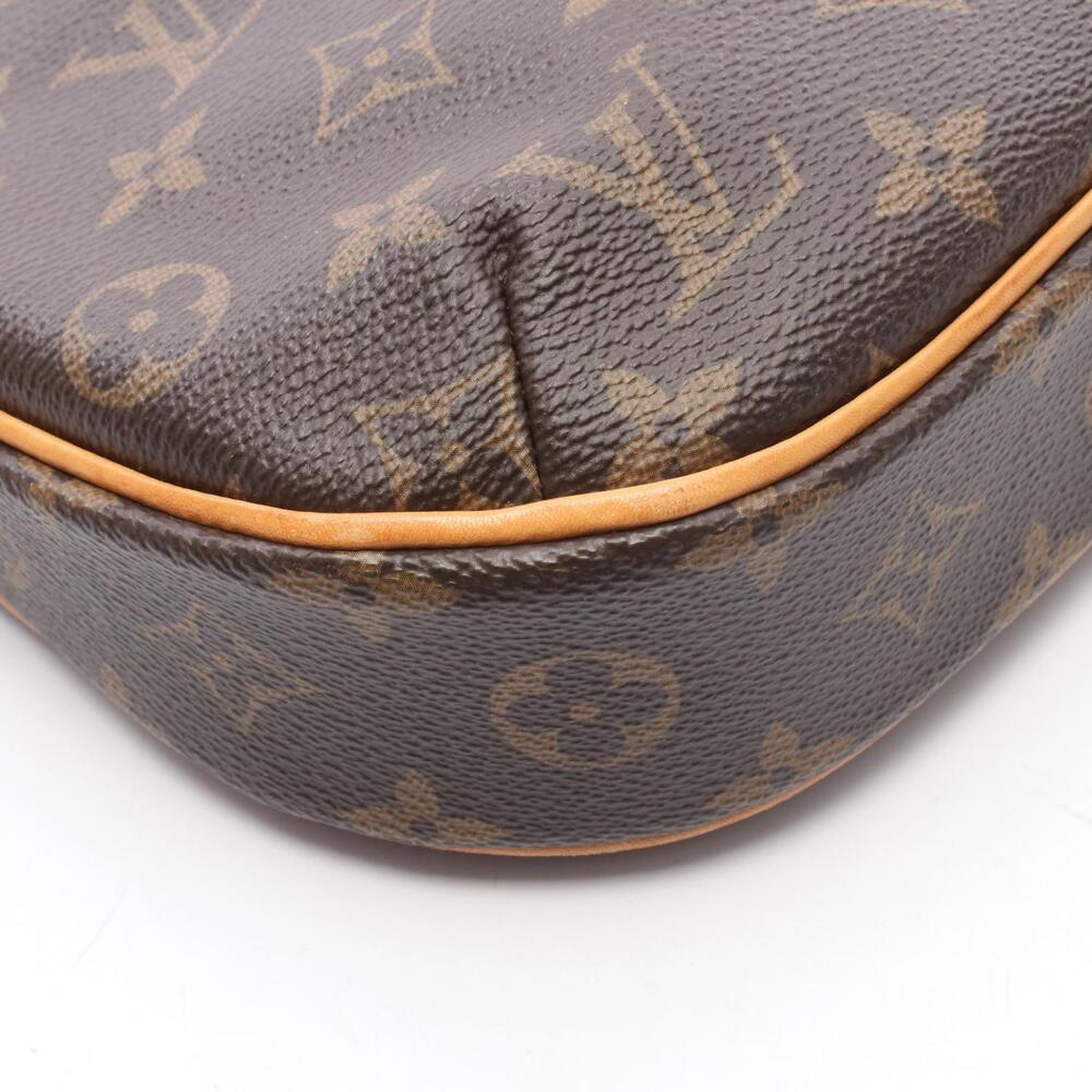 Louis Vuitton Odeon Shoulder Bag Canvas Leather Monogram Brown - Picture 5 of 7